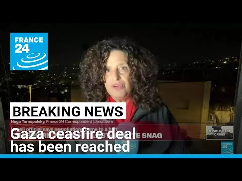 🔴 Breaking news: Gaza ceasefire deal has been reached • FRANCE 24 English [Video]