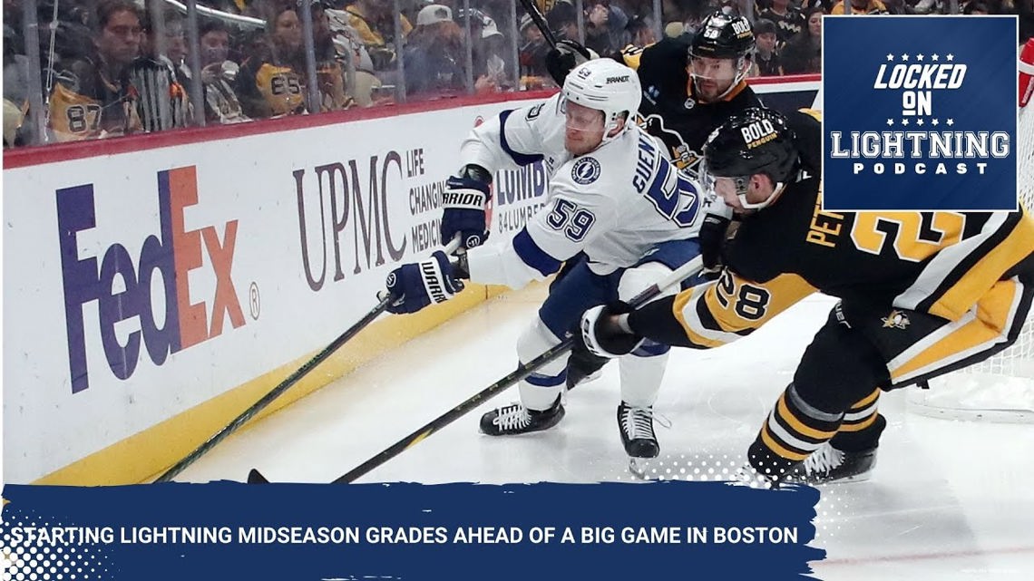 Starting Lightning Midseason Grades Ahead of a Big Game in Boston [Video]