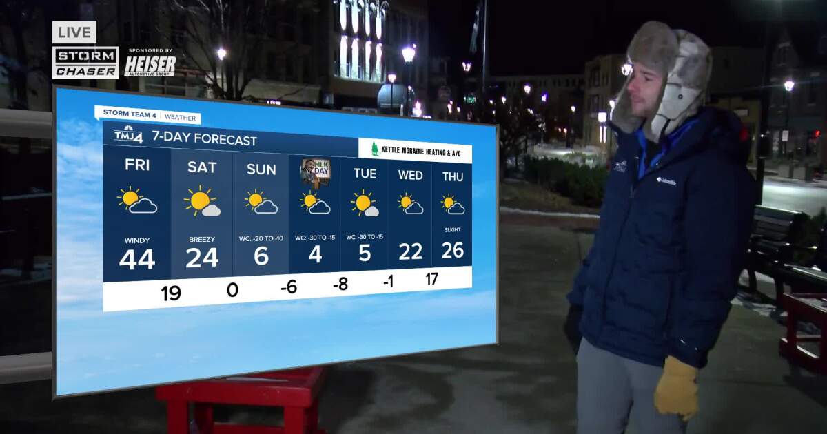 Mild start but cold settles in tonight [Video]