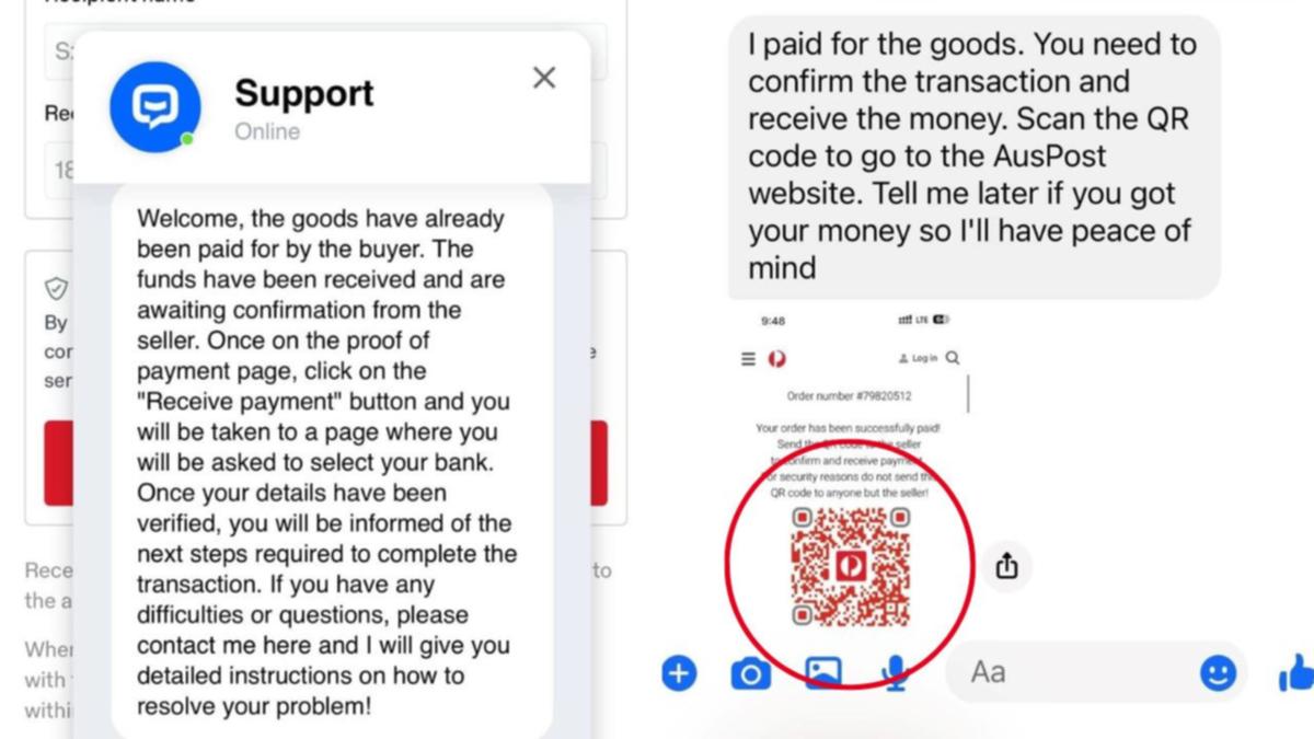 New Australia Post QR code scam targets buyers on Facebook Marketplace [Video]