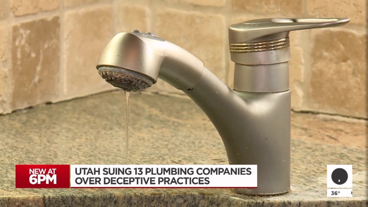 Video: Utah plumbing and HVAC company accused of 