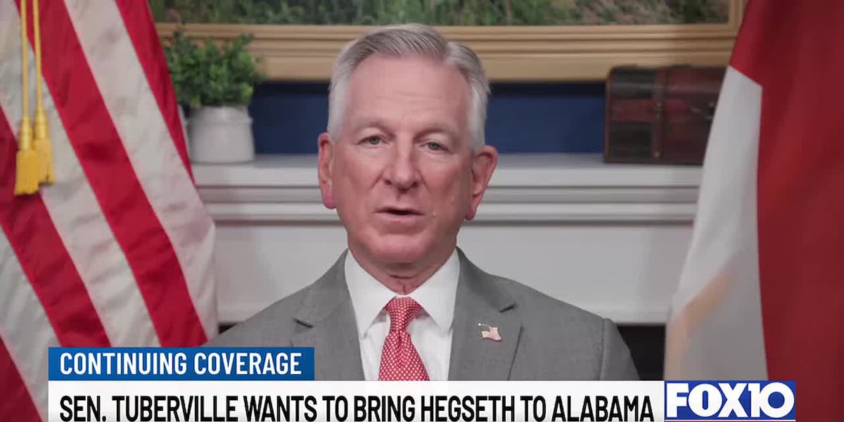 Sen. Tommy Tuberville wants to bring Hegseth to Alabama [Video]