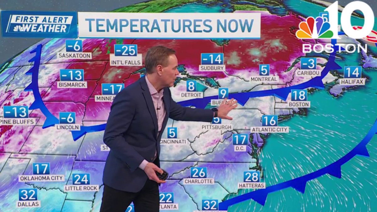 Super-cold stretch starts in Boston as arctic front closes in  NBC Boston [Video]