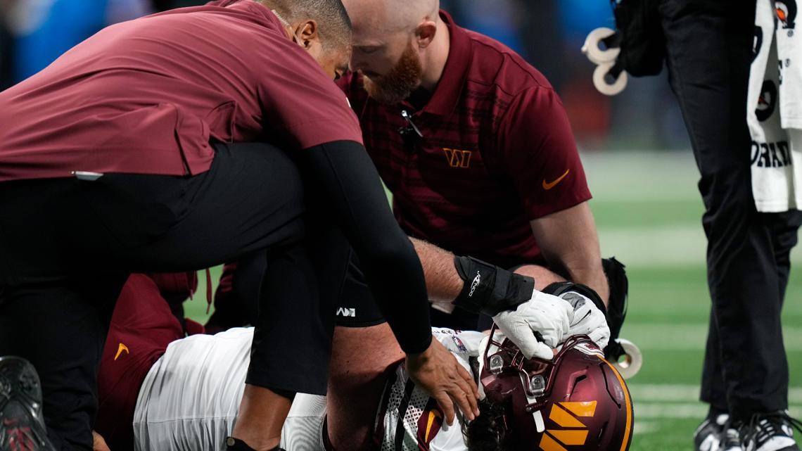 Commanders right guard Sam Cosmi has a torn ACL. He is out for the playoffs [Video]