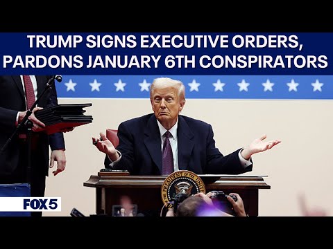 Trump signs executive orders, pardons Jan 6th defendants, Elon Musk roman salute | DC News Today [Video]