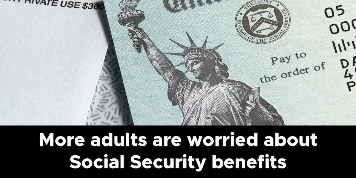 More adults are worried about Social Security benefits, survey finds [Video]