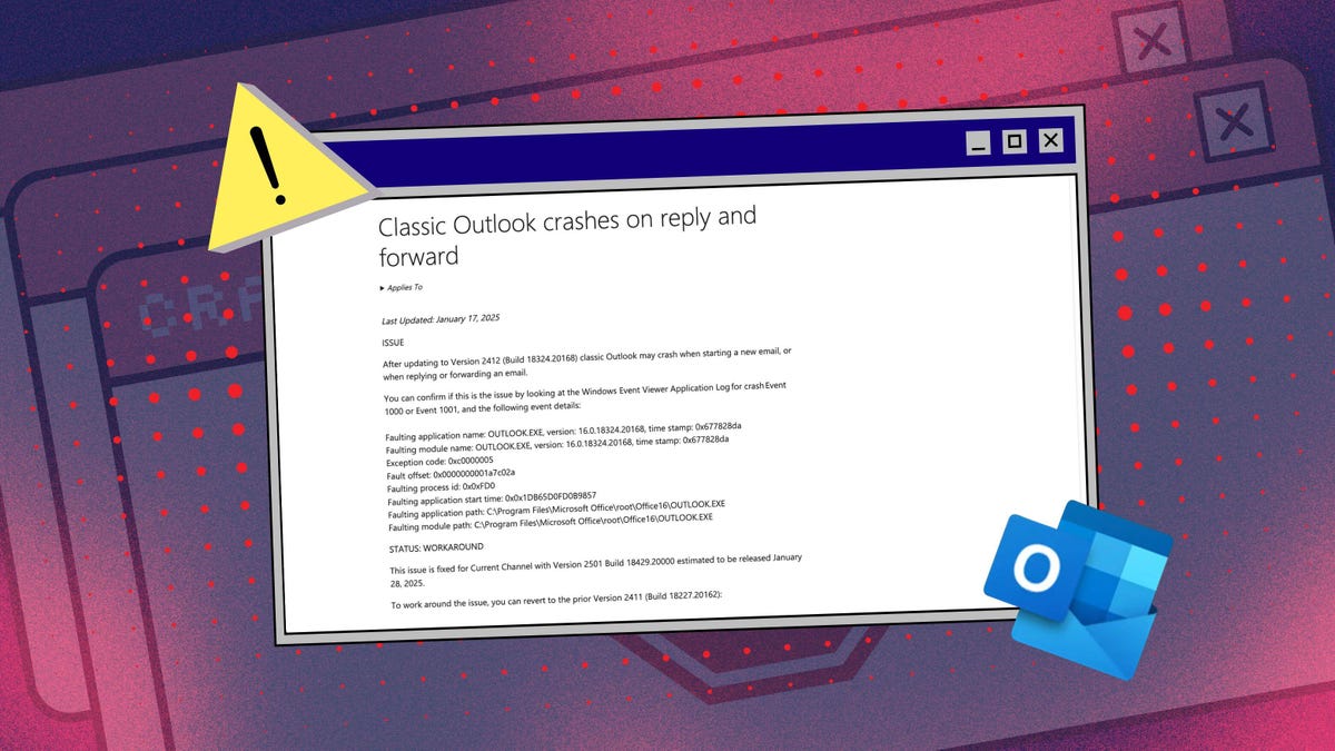 Is classic Outlook crashing when you start or reply to an email? A fix is on the way [Video]