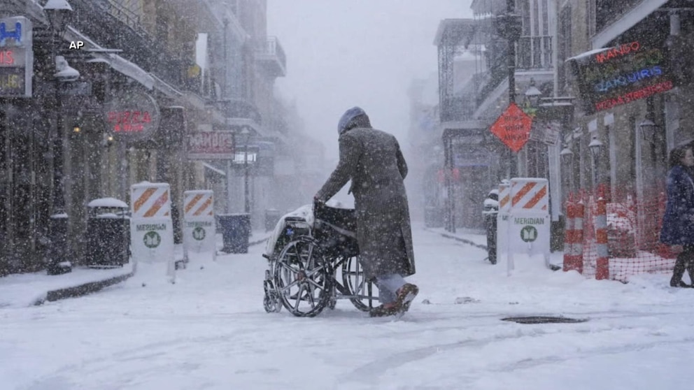 Video Historic snowstorm impacts New Orleans businesses [Video]